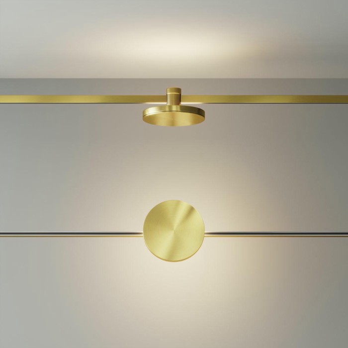 Трековый светодиодный светильник Maytoni Technical Flarity Plato TR152-1-7W3K-BS