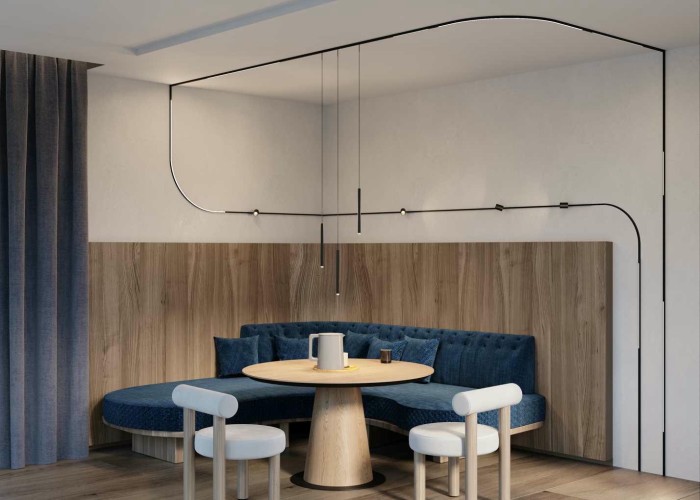 Трековый светильник Maytoni Technical Basis TR190-1-5W4K-B