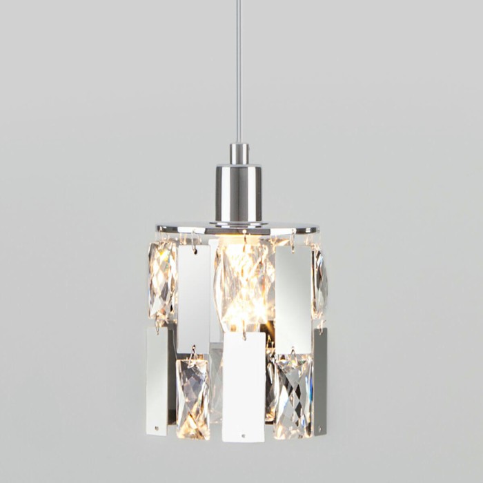 Подвесной светильник Eurosvet 50101/1 хром