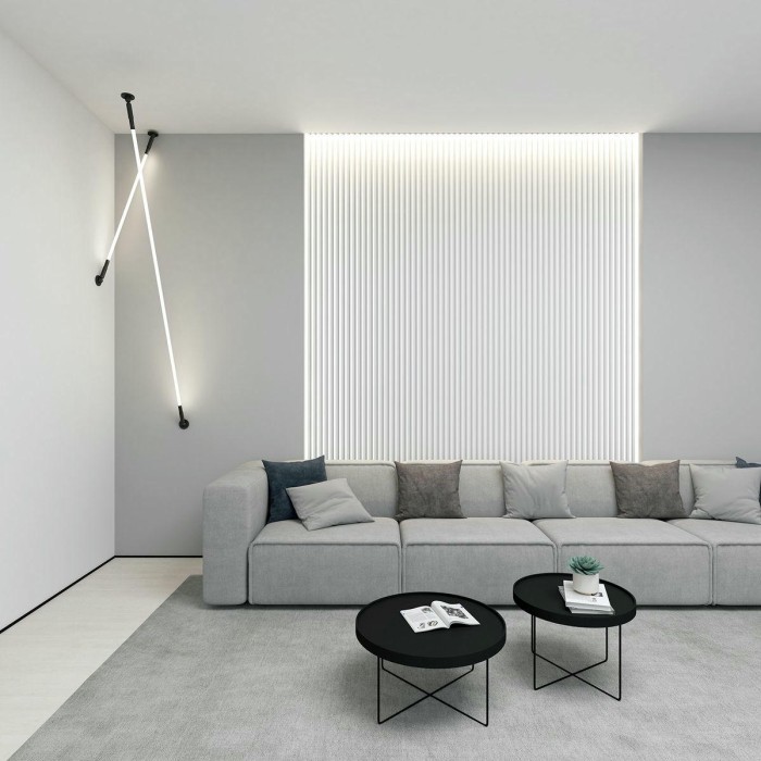 Настенно-потолочный светодиодный светильник Denkirs Flex DK7503-BK