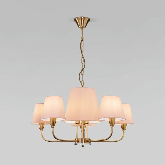 Подвесная люстра Eurosvet Milos 60153/8 латунь