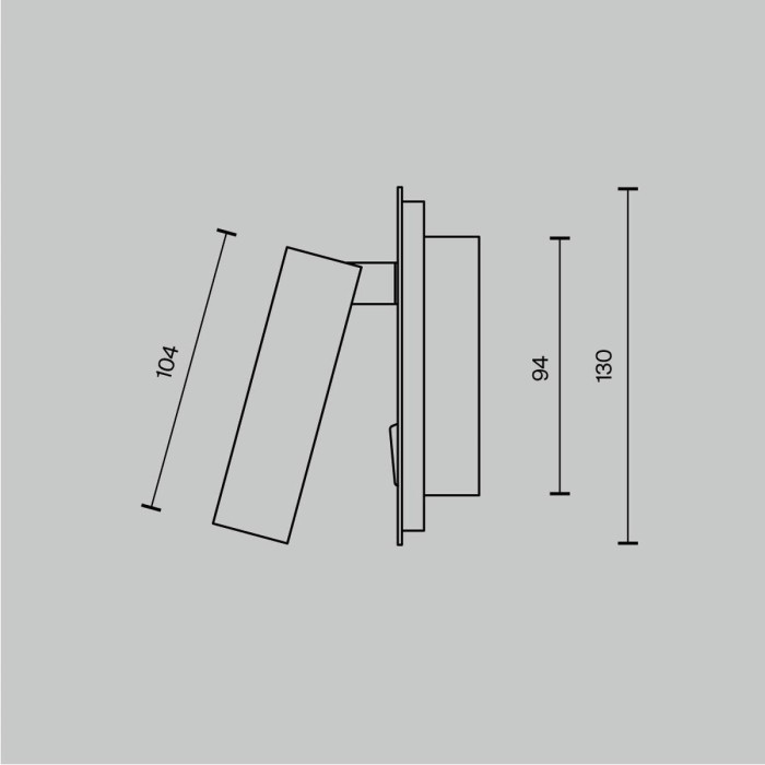 Светодиодный спот Maytoni Ios 176 C175-WL-01-6W-MG