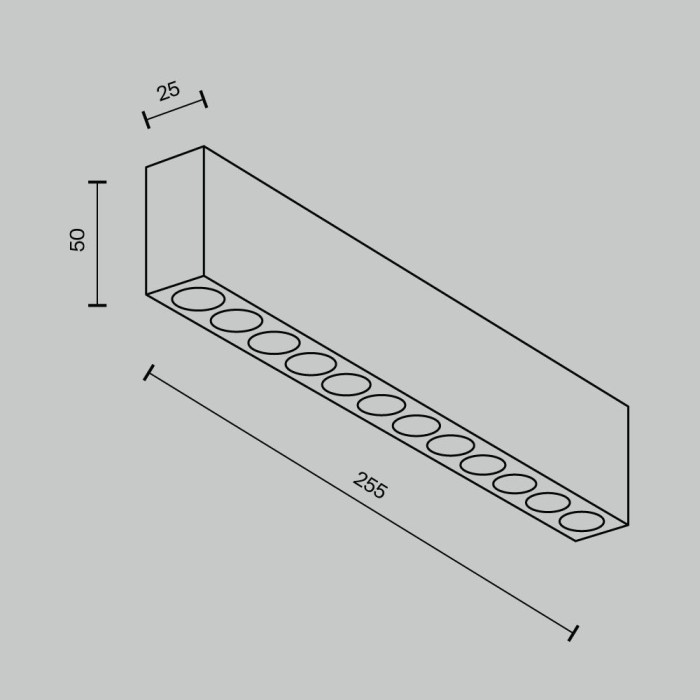 Потолочный светильник Maytoni Technical C066CL-20W3-6K-W