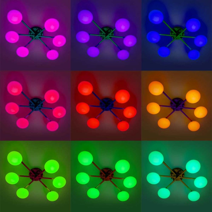 Потолочная светодиодная люстра Citilux Atman Smart CL226A163