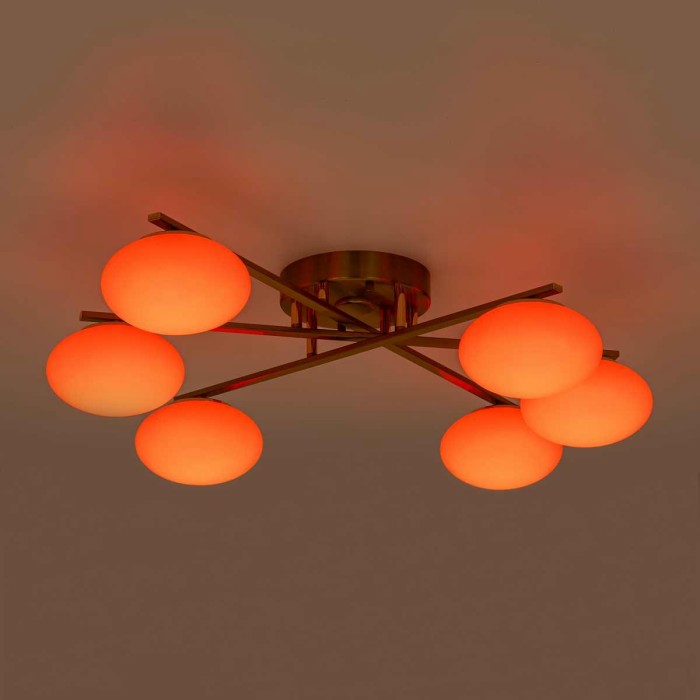 Потолочная светодиодная люстра Citilux Atman Smart CL226A163