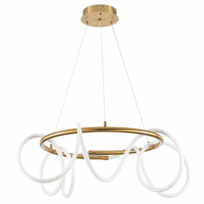 Подвесная светодиодная люстра Arte Lamp Klimt A2850LM-75PB