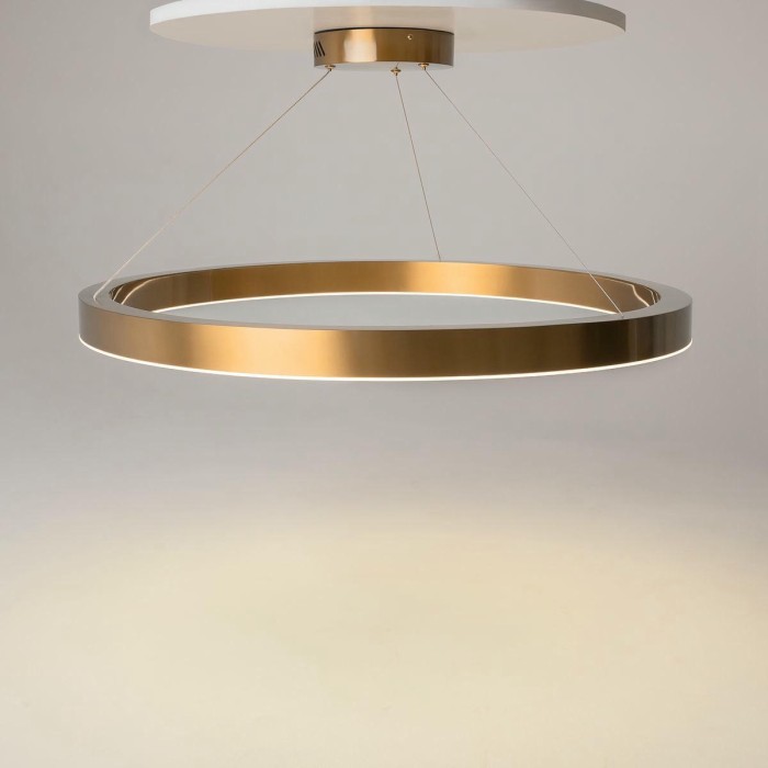 Подвесная светодиодная люстра Maytoni Saturno MOD415PL-L60BS4K