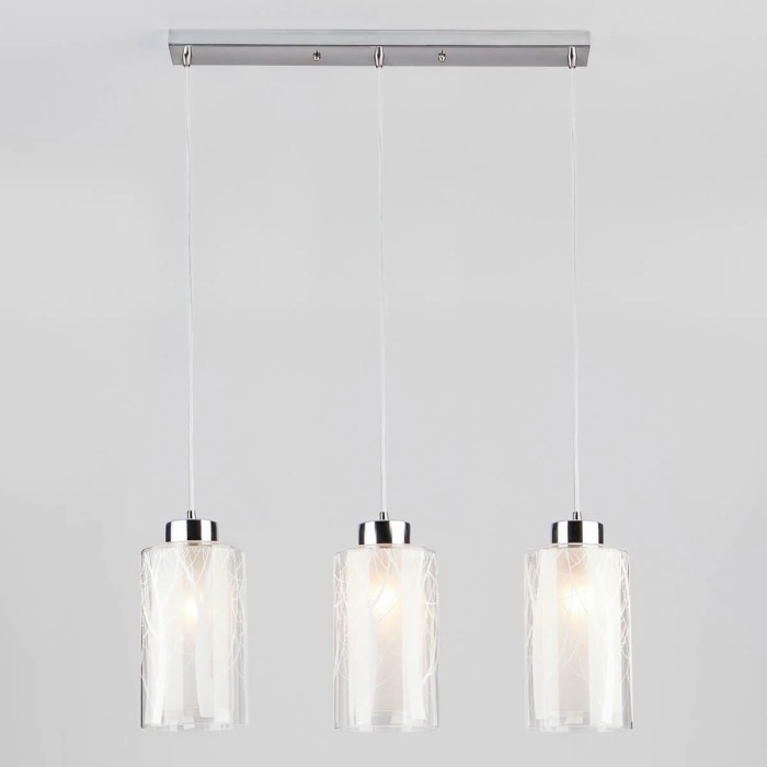 Подвесной светильник Eurosvet 50001/3 хром