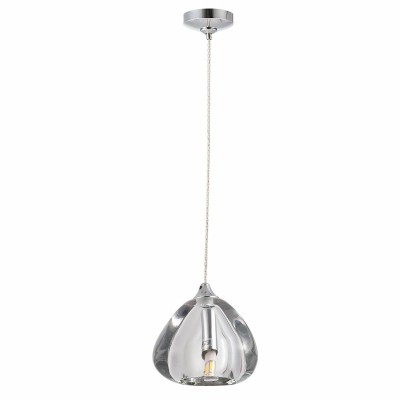 Подвесной светильник Crystal Lux VERANO SP1 TRANSPARENT