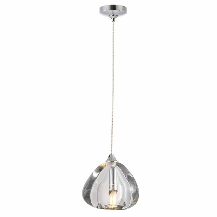 Подвесной светильник Crystal Lux VERANO SP1 TRANSPARENT