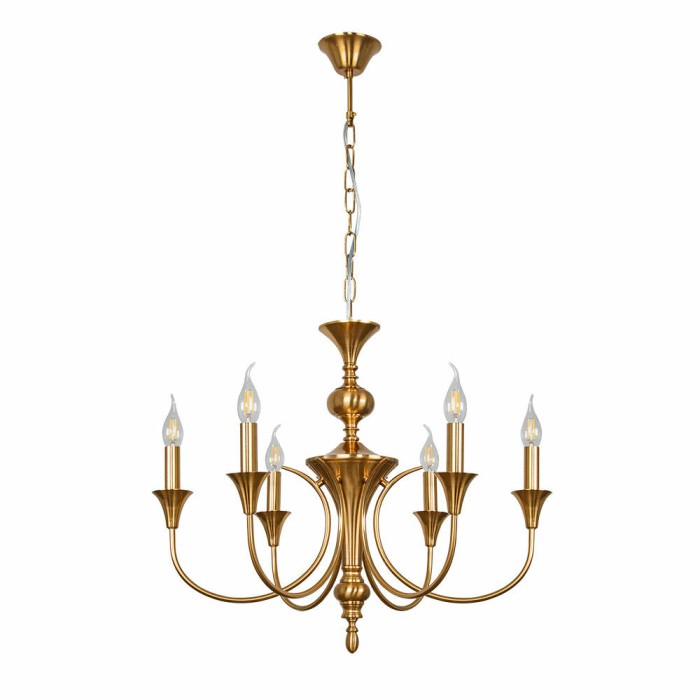 Подвесная люстра Arte Lamp COLLINETTA A4094LM-6PB