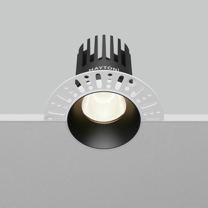 Встраиваемый светильник Maytoni Technical Dip DL121-15W-4K-TRS-B