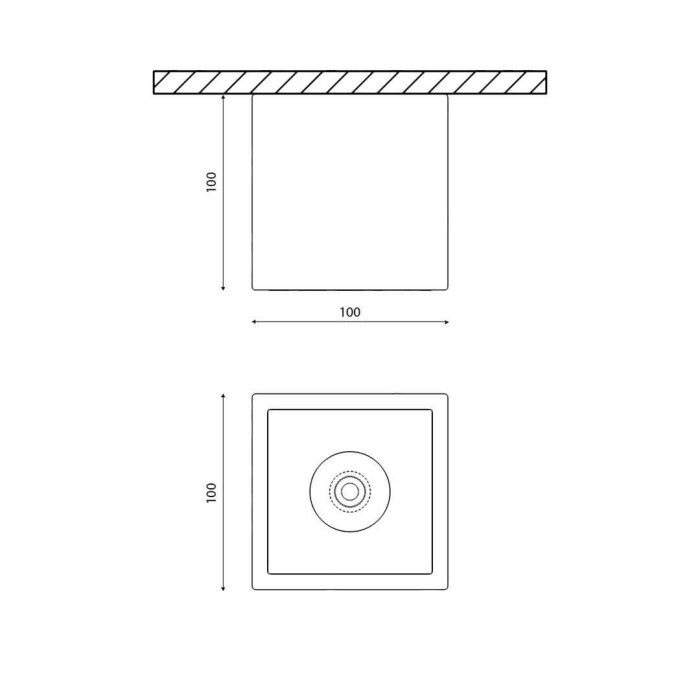 Потолочный светодиодный светильник DesignLed DL-SPL SPL-CB-18-WH-WW 002328