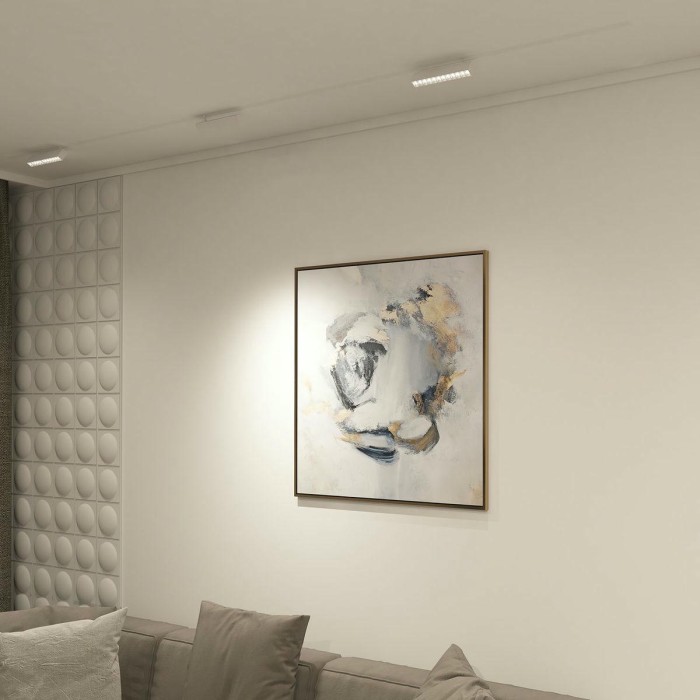 Трековый светодиодный светильник Denkirs Smart Grill DK8006-WH