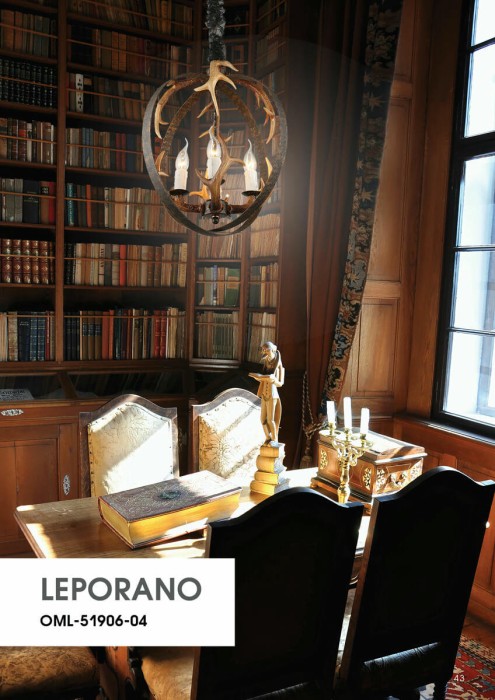 Подвесной светильник Omnilux Leporano OML-51906-04