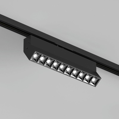 Трековый светодиодный светильник Denkirs Edder DK6646-BK