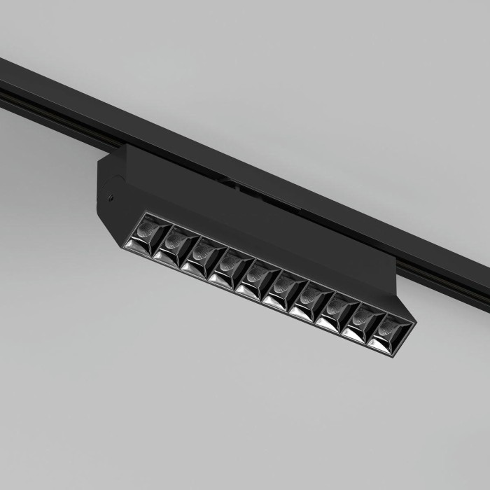 Трековый светодиодный светильник Denkirs Edder DK6646-BK