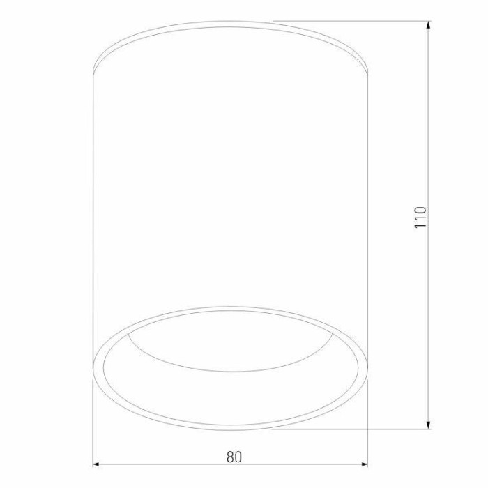 Уличный светодиодный светильник Elektrostandard Light Led 35130/H черный a056229