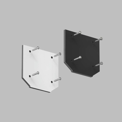 Комплект торцевых заглушек для профиля Denkirs Smart Profi TR3047-AL