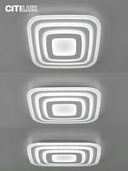 Потолочный светодиодный светильник Citilux Триест Смарт CL737A100E