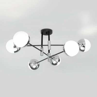 Потолочная люстра Eurosvet Nuvola 70129/6 хром