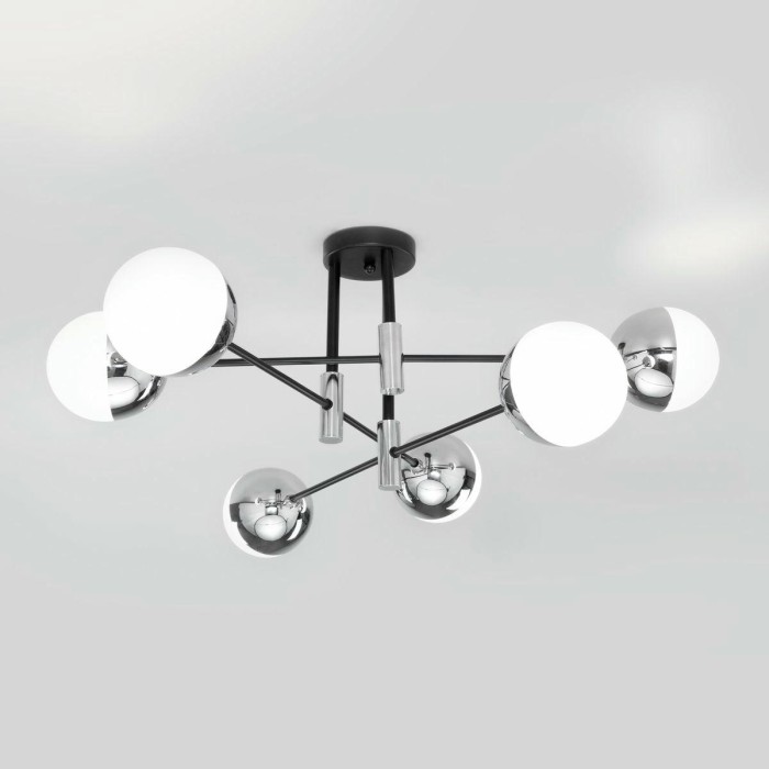 Потолочная люстра Eurosvet Nuvola 70129/6 хром