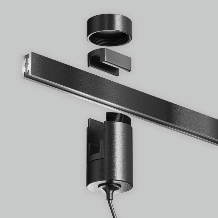 Трековый светильник Maytoni Technical TR157-1-12W4K-B