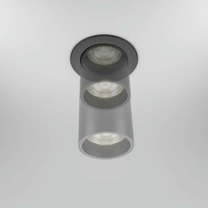 Встраиваемый светодиодный спот Maytoni Technical Focus Led DL125-L12-4K-B