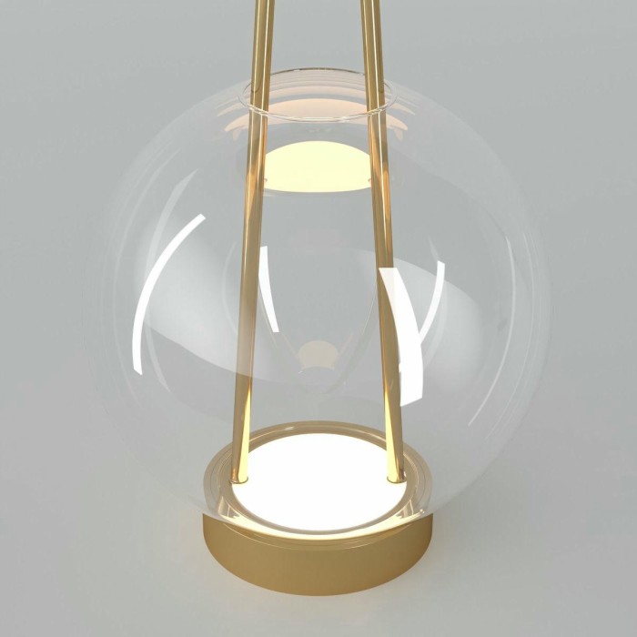 Настольная лампа Eurosvet Frasco 80507/1 латунь