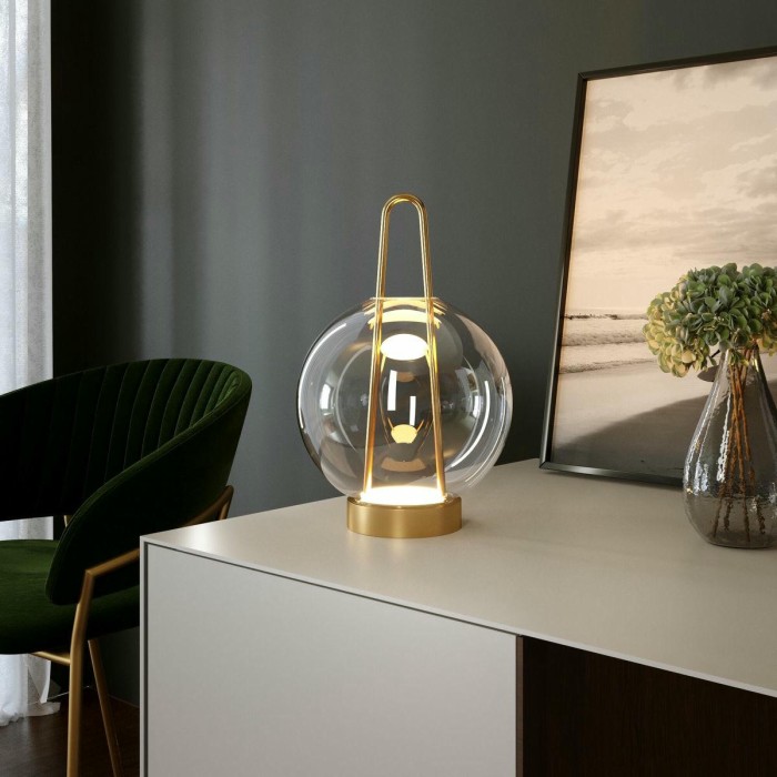 Настольная лампа Eurosvet Frasco 80507/1 латунь