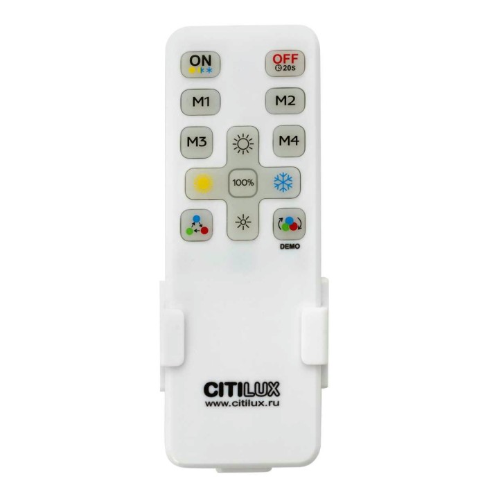 Потолочная светодиодная люстра Citilux Дуэт CL719741