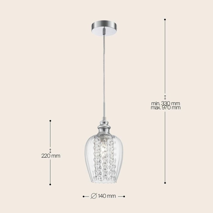 Подвесной светильник Maytoni Blues MOD044-PL-01-N