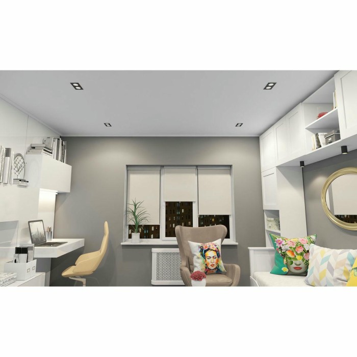 Встраиваемый светильник Denkirs Rodvig DK3072-BK+WH