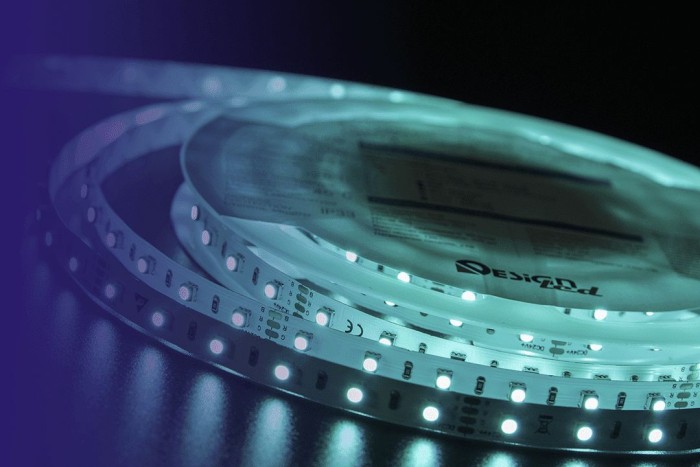 Светодиодная влагозащищенная лента DesignLed 14,4W/m 60LED/m 3535SMD разноцветный 5M 002843