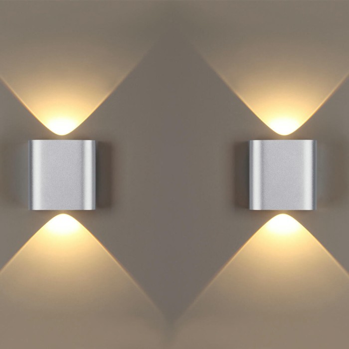 Настенный светодиодный светильник Odeon Light Hightech Magnum 4213/2WL