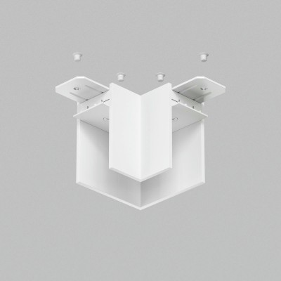 Угловой соединитель для шинопровода Denkirs Smart Base TR2102-WH