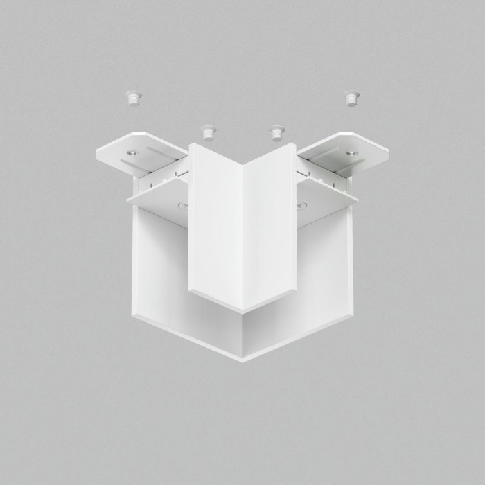 Угловой соединитель для шинопровода Denkirs Smart Base TR2102-WH