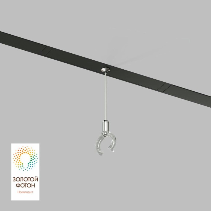 Фиксатор трекового светильника Denkirs Smart Ray DK8064-BK