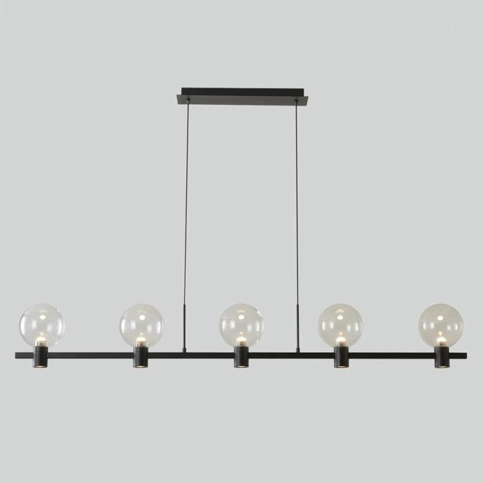 Светильник подвесной Crystal Lux DUET SP35W LED BLACK