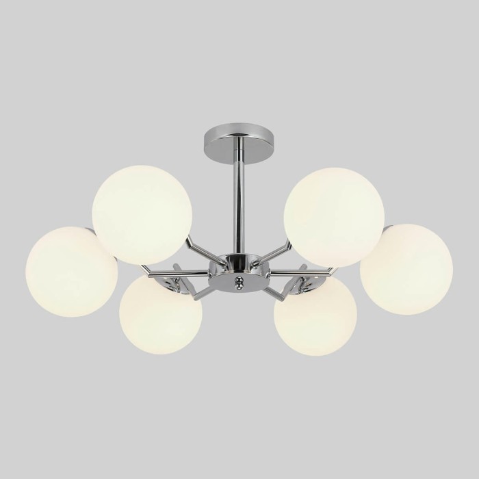 Подвесная люстра Eurosvet Frost 70154/6 хром