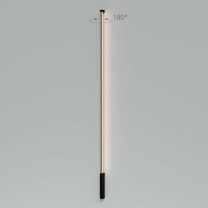 Настенный светодиодный светильник Elektrostandard Alto LED черный 4000K 40134/LED a069822