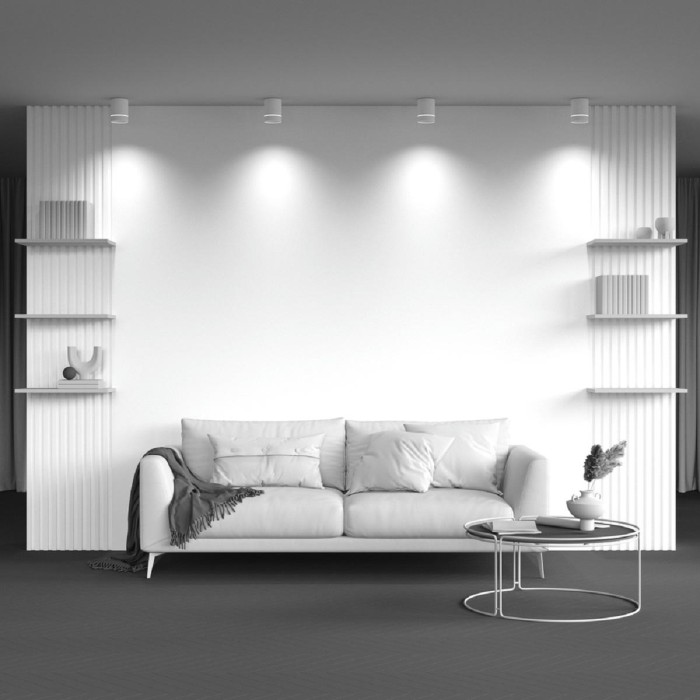 Потолочный светодиодный светильник Maytoni Technical Orlo C085CL-9W3K-W