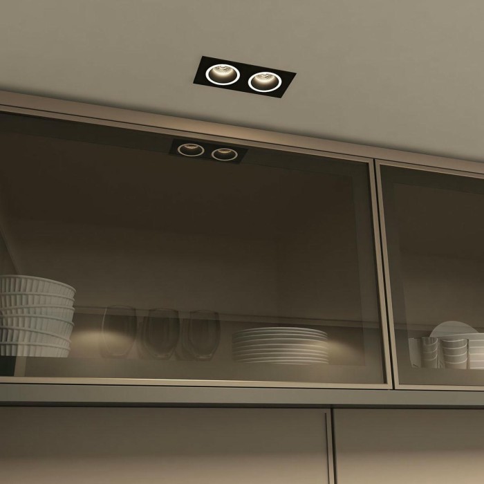 Встраиваемый светильник Denkirs Halo DK2062-BK