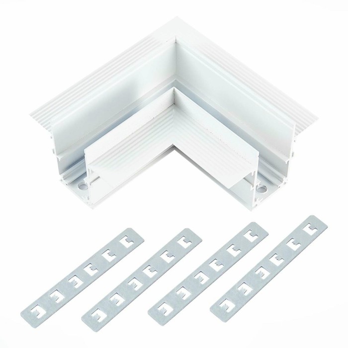 Угол-соединитель для встраиваемого магнитного шинопровода ST Luce SKYLINE 48 ST1007.529.12