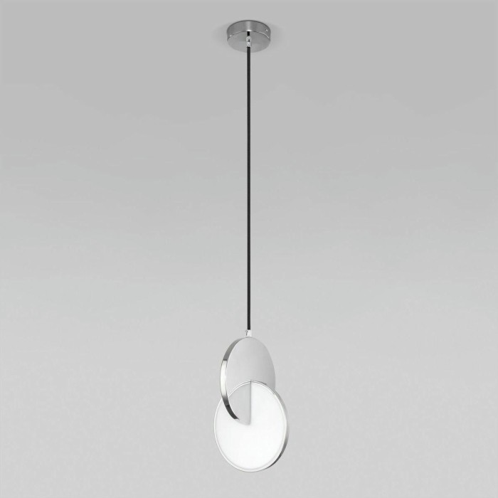 Подвесной светодиодный светильник Eurosvet Lang 50225/1 Led хром