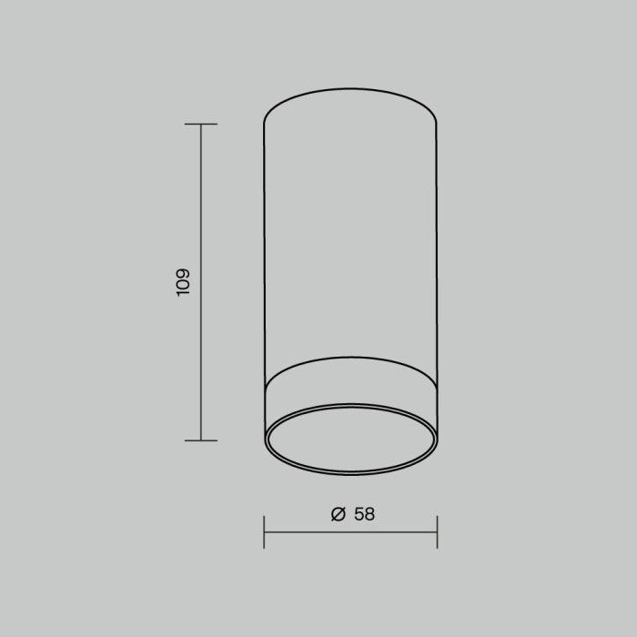 Потолочный светильник Maytoni Outdoor O500CL-L5B3K