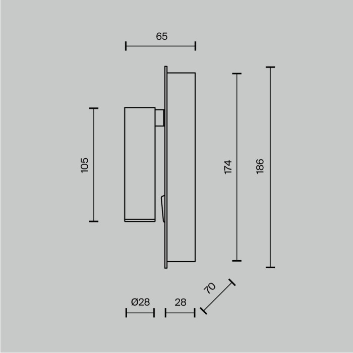 Светодиодный спот Maytoni Mirax C041WL-L3W3K