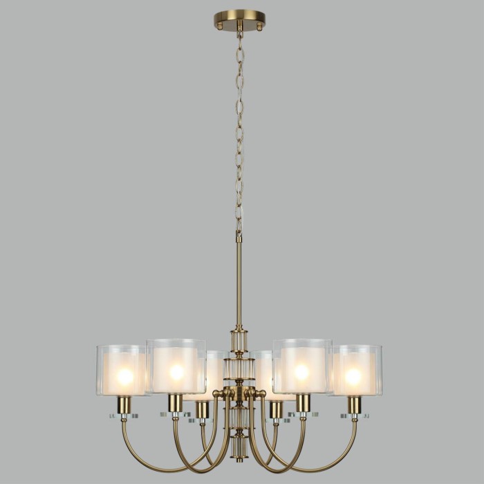 Подвесная люстра Odeon Light Classic Saga 5088/6