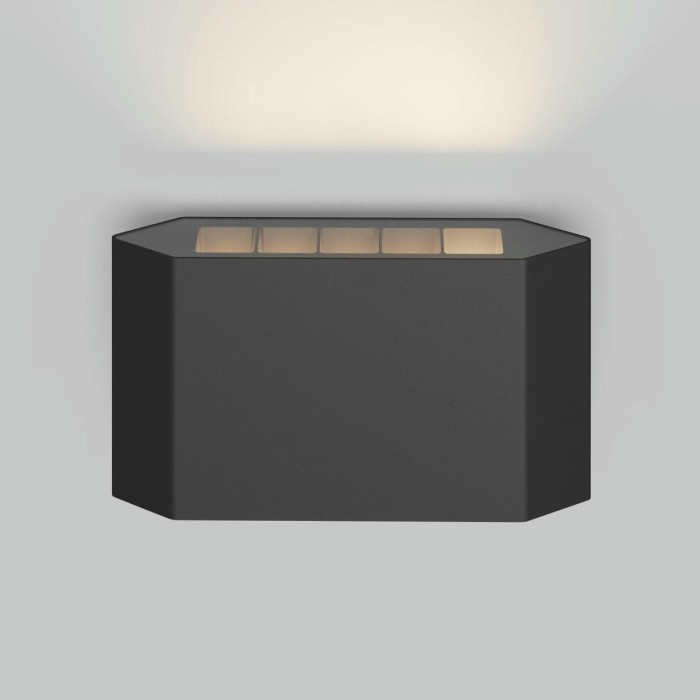 Уличный настенный светодиодный светильник Maytoni Pull O412WL-L5GF3K