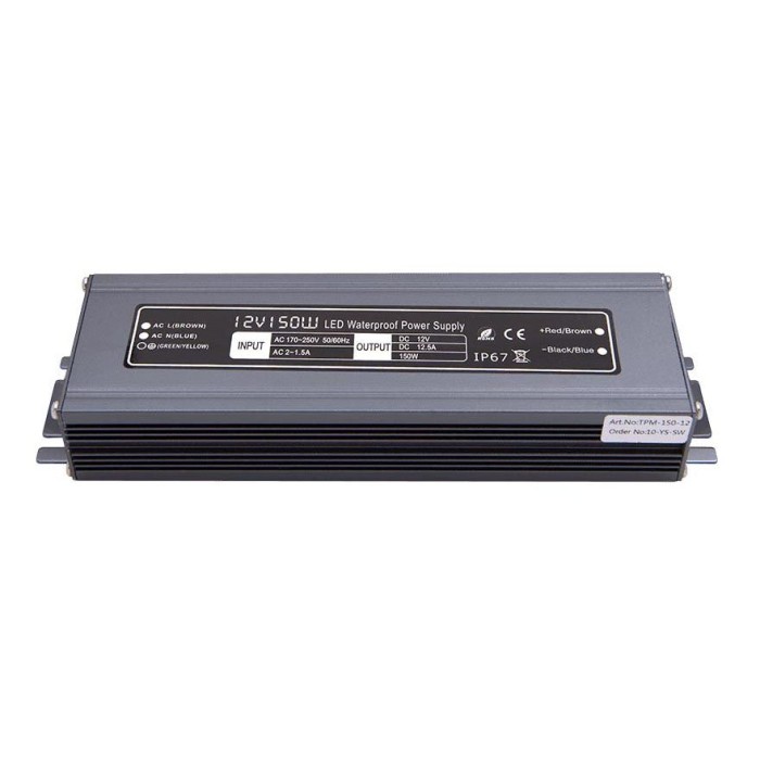 Блок питания SWG 12V 150W IP67 12,5A MTPW-150-12 001275